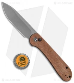 CIVIVI Elementum Button Lock Knife Brown Micarta (3.5" Dark SW) C2103D -Civivi Knives Shop CIVIVI Elementum Push Button Lock Brown Micarta Dark SW BHQ 120930 jr bottlecap