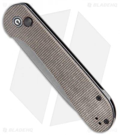 CIVIVI Elementum Button Lock Knife Dark Green Micarta (3.5" Dark SW) C2103C 2 CIVIVI Elementum Button Lock Knife Dark Green Micarta (3.5" Dark SW) C2103C - Image 2