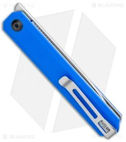 CIVIVI Exarch Liner Lock Knife Blue G-10 (3.22" Satin) C2003B 6 CIVIVI Exarch Liner Lock Knife Blue G-10 (3.22" Satin) C2003B -Civivi Knives Shop CIVIVI Exarch LL Blue G 10 Satin C2003B BHQ 110924 jr side