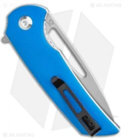 CIVIVI Ferrum Forge Odium Liner Lock Knife Blue G-10 (2.6" Stonewash) C2010C -Civivi Knives Shop CIVIVI Ferrum Forge Odium Liner Lock Knife Blue G 10 2.625in Stonewash C2010C BHQ 107077 LS Side