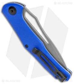 CIVIVI Fracture Tanto Slip Joint Knife Blue G-10 (3.4" BB/SW) C2008D -Civivi Knives Shop CIVIVI Fracture SJ Blue G 10 SW Tanto C2008D BHQ 114168 jr side