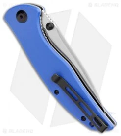 CIVIVI Governor Liner Lock Knife Blue G-10 (3.86" Satin D2) C911B -Civivi Knives Shop CIVIVI Governer LL Blue G 10 Satin C911B BHQ 103141 jr side 2