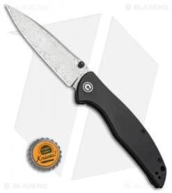 CIVIVI Governor Liner Lock Knife Black G-10 (3.86" Damascus) C911DS -Civivi Knives Shop CIVIVI Governor Liner Lock Knife Black G 10 Damascus C911DS BHQ 105683 kp bottle cap