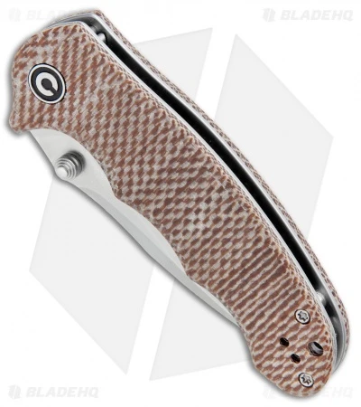 CIVIVI Hooligan Liner Lock Knife Snakeskin Micarta (2.98" Satin D2) C913C 2 CIVIVI Hooligan Liner Lock Knife Snakeskin Micarta (2.98" Satin D2) C913C - Image 2