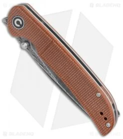Civivi Knives Shop -Civivi Knives Shop CIVIVI Imperium LL Brown Micarta Damascus C2107DS 1 BHQ 123532 jr spine