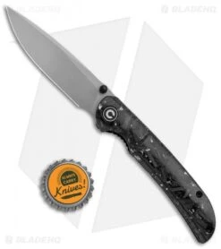 CIVIVI Imperium Liner Lock Knife Shredded CF/Silver (3.5" Stonewash) C2106B 7 CIVIVI Imperium Liner Lock Knife Shredded CF/Silver (3.5" Stonewash) C2106B -Civivi Knives Shop CIVIVI Imperium LL Shredded CF Silver SW C2106B BHQ 123528 jr bottlecap