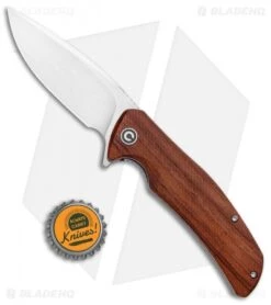 CIVIVI Incite Liner Lock Knife Cuibourtia Wood (3.7" Satin) C908D -Civivi Knives Shop CIVIVI Incite LL Black Cuibourtia Wood Satin C908D BHQ 100867 jr bottlecap