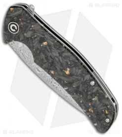 Civivi Knives Shop -Civivi Knives Shop CIVIVI Incite LL Gold Foil Clear Resin Damascus C908DS 1 BHQ 104243 jr1 spine