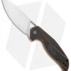 CIVIVI Isham Anthropos Flipper Knife Orange/Carbon Fiber (3.25" Satin) C903A