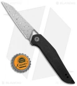 CIVIVI Isham Mckenna Liner Lock Knife Black G-10 (2.875 Damascus) C905DS -Civivi Knives Shop CIVIVI Isham Mckenna LL Black G 10 Damascus C905DS BHQ 99573 jr bottlecap