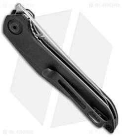 CIVIVI Isham Mckenna Liner Lock Knife Black G-10 (2.875 Satin) C905C -Civivi Knives Shop CIVIVI Isham Mckenna LL Black G 10 Satin C905C BHQ 97970 jr side