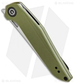 Civivi Knives Shop -Civivi Knives Shop CIVIVI Isham Mckenna LL Green G 10 Satin C905B BHQ 97967 jr spine