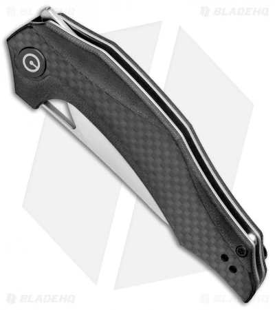 CIVIVI Isham Plethiros Flipper Knife CF/G10 (3.45" Satin) C904C 2 CIVIVI Isham Plethiros Flipper Knife CF/G10 (3.45" Satin) C904C - Image 2