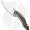 CIVIVI Isham Plethiros Flipper Knife Tan/Carbon Fiber (3.45" Satin) C904A