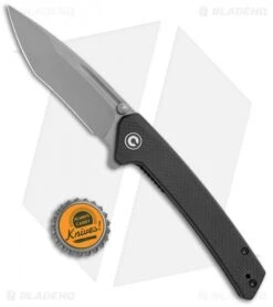CIVIVI Keen Nadder Liner Lock Knife Black G-10 (3.5" Satin) C2021A 7 CIVIVI Keen Nadder Liner Lock Knife Black G-10 (3.5" Satin) C2021A -Civivi Knives Shop CIVIVI Keen Nadder Tanto LL CF SW BHQ 118857 jr bottlecap
