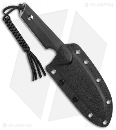 CIVIVI Kepler Fixed Blade Knife Black G-10 W/Lanyard (4.5" Satin) 3 CIVIVI Kepler Fixed Blade Knife Black G-10 W/Lanyard (4.5" Satin) - Image 3