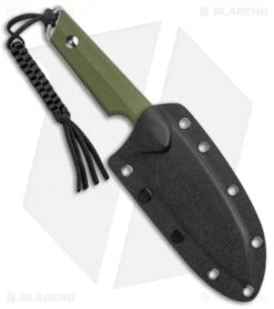 CIVIVI Kepler Fixed Blade Knife OD Green G-10 W/Lanyard (4.5" Satin) 6 CIVIVI Kepler Fixed Blade Knife OD Green G-10 W/Lanyard (4.5" Satin) -Civivi Knives Shop CIVIVI Kepler Fixed Blade OD Green G 10 Satin C2109A BHQ 106960 jr sheath
