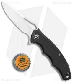 CIVIVI Little Fiend Liner Lock Knife Black G-10 (3" Satin D2) C910C -Civivi Knives Shop CIVIVI Little Fiend LL Black G 10 Satin C910C BHQ 103139 jr bottlecap