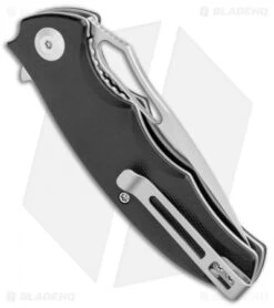 CIVIVI Little Fiend Liner Lock Knife Black G-10 (3" Satin D2) C910C -Civivi Knives Shop CIVIVI Little Fiend LL Black G 10 Satin C910C BHQ 103139 jr side 2
