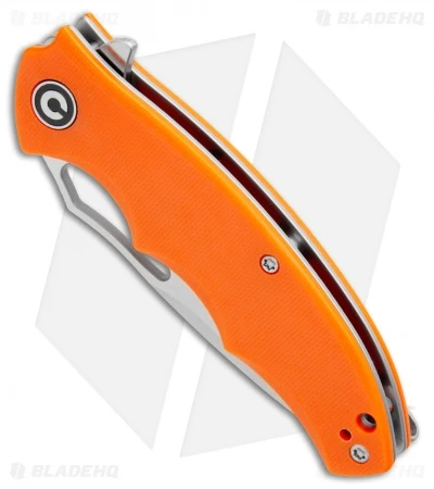 CIVIVI Little Fiend Liner Lock Knife Orange G-10 (3" Satin D2) C910B 2 CIVIVI Little Fiend Liner Lock Knife Orange G-10 (3" Satin D2) C910B - Image 2