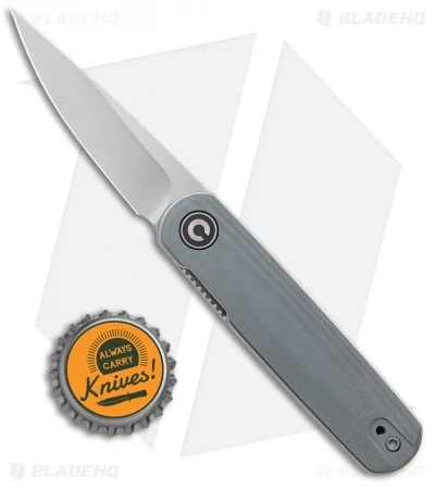 CIVIVI Lundquist Lumi Liner Lock Knife Gray G-10 (2.6" Stonewash) 4 CIVIVI Lundquist Lumi Liner Lock Knife Gray G-10 (2.6" Stonewash) - Image 4