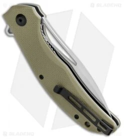 CIVIVI Vexer Flipper Liner Lock Knife OD Green G-10 (3.96" Satin) 6 CIVIVI Vexer Flipper Liner Lock Knife OD Green G-10 (3.96" Satin) -Civivi Knives Shop CIVIVI Lynchpin Flipper LL OD Green G 10 Satin C915A BHQ 105666 jr side