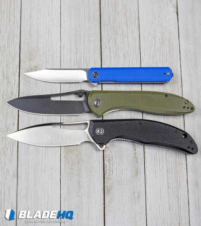 CIVIVI Chronic Liner Lock Knife Blue G-10 (3.22" Satin) 5 CIVIVI Chronic Liner Lock Knife Blue G-10 (3.22" Satin) - Image 5