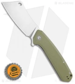 CIVIVI Mastodon Liner Lock Knife OD Green G-10 (3.8" Stonewash) 7 CIVIVI Mastodon Liner Lock Knife OD Green G-10 (3.8" Stonewash) -Civivi Knives Shop CIVIVI Mastodon Liner Lock Knife OD Green G 10 3.8 Stonewash C2012A BHQ 115282 LS Bottlecap