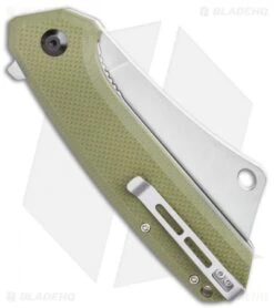 CIVIVI Mastodon Liner Lock Knife OD Green G-10 (3.8" Stonewash) 6 CIVIVI Mastodon Liner Lock Knife OD Green G-10 (3.8" Stonewash) -Civivi Knives Shop CIVIVI Mastodon Liner Lock Knife OD Green G 10 3.8 Stonewash C2012A BHQ 115282 LS Side