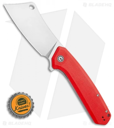 CIVIVI Mastodon Liner Lock Red G-10 (3.8" Stonewash) 4 CIVIVI Mastodon Liner Lock Red G-10 (3.8" Stonewash) - Image 4