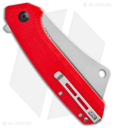 CIVIVI Mastodon Liner Lock Red G-10 (3.8" Stonewash) 3 CIVIVI Mastodon Liner Lock Red G-10 (3.8" Stonewash) - Image 3
