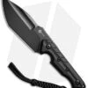 CIVIVI Maxwell Fixed Blade Knife Black G-10 (4.74" BW) C21040-1