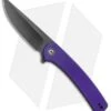 CIVIVI Mini Asticus Liner Lock Knife Purple G-10 (3.25" Black Stonewash)