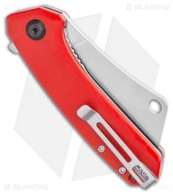 CIVIVI Mini Mastodon Liner Lock Knife Red G-10 (3" Stonewash) 6 CIVIVI Mini Mastodon Liner Lock Knife Red G-10 (3" Stonewash) -Civivi Knives Shop CIVIVI Mini Mastodon Liner Lock Knife Red G 10 3 Stonewash C2011B BHQ 115278 LS Side