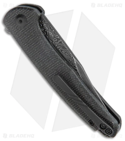 CIVIVI Mini Sandbar Liner Lock Knife Black Micarta (2.9" Damascus) C20011-DS1 3 CIVIVI Mini Sandbar Liner Lock Knife Black Micarta (2.9" Damascus) C20011-DS1 - Image 3