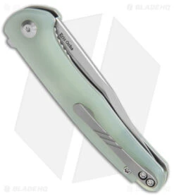 CIVIVI Mini Sandbar Liner Lock Knife Natural Jade G-10 (2.9" Satin ) C20011-2 -Civivi Knives Shop CIVIVI Mini Sandbar LL Knife Natural Jade G 10 Satin BHQ 142902 jr side