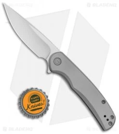 CIVIVI NOx Frame Lock Knife Gray Stainless Steel (2.8" Satin) -Civivi Knives Shop CIVIVI Nox FL Gray SS Satin C2110A BHQ 120911 jr bottlecap