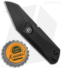 CIVIVI Ostap Hel Ki-V Slip Joint Knife Black G-10 (1.5" Black) -Civivi Knives Shop CIVIVI Ostap Hel Ki V SJ Black G 10 Black C2108B BHQ 120924 jr bottlecap