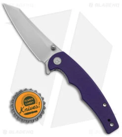 CIVIVI P87 Folder Liner Lock Knife Purple G-10 (2.9" Bead Blast) C21043-2 -Civivi Knives Shop CIVIVI P87 Folder LLK Purple G10 2in BB BHQ 151778 td size