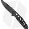 CIVIVI Perf Skeletonized Frame Lock Knife Black Steel (3.1" Black)