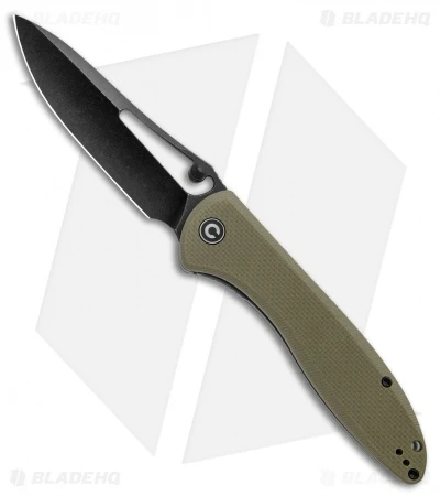 CIVIVI Picaro Liner Lock Knife OD Green G-10 (3.94" Black Stonewash) 1 CIVIVI Picaro Liner Lock Knife OD Green G-10 (3.94" Black Stonewash)