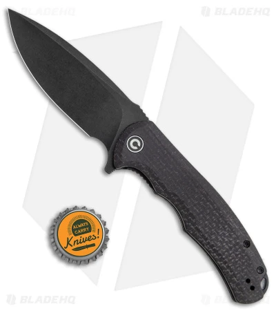 CIVIVI Praxis Flipper Liner Lock Knife Coarse Black Micarta (3.75" Black) C803G 4 CIVIVI Praxis Flipper Liner Lock Knife Coarse Black Micarta (3.75" Black) C803G - Image 4
