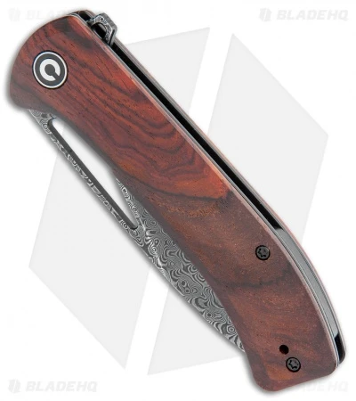 CIVIVI Riffle Liner Lock Knife Sandalwood (3.5" Damascus) C2024DS-2 2 CIVIVI Riffle Liner Lock Knife Sandalwood (3.5" Damascus) C2024DS-2 - Image 2
