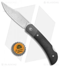 CIVIVI Rustic Gent Lock Back Knife Black G10/CF (2.97" Damascus) C914DS-1 8 CIVIVI Rustic Gent Lock Back Knife Black G10/CF (2.97" Damascus) C914DS-1 -Civivi Knives Shop CIVIVI Rustic Gent LB Black G 10 CF Damascus C914DS 1 BHQ 109015 jr bottlecap