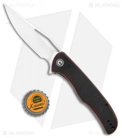 CIVIVI Shredder Liner Lock Knife Red/Black Layered G-10 (3.7" Satin D2) C912B -Civivi Knives Shop CIVIVI Shredder LL Red black Layered G 10 Satin C912B BHQ 103144 jr bottlecap