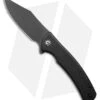 CIVIVI Sinisys Frame Lock Knife Black Micarta/Steel (3.7" Black SW) C20039-1