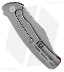 CIVIVI Sinisys Frame Lock Knife Brown Micarta/Steel (3.7" BB) C20039-2 -Civivi Knives Shop CIVIVI Sinisys FL Brown Micarta Steel BB BHQ 174427 jr side