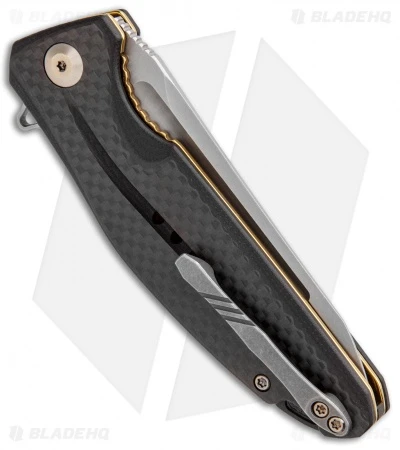 CIVIVI Statera Flipper Liner Lock Knife Black Carbon Fiber (3.5" SW) C901C 3 CIVIVI Statera Flipper Liner Lock Knife Black Carbon Fiber (3.5" SW) C901C - Image 3