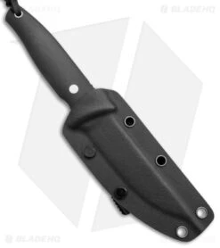 CIVIVI Terzuola Tamashii Fixed Blade Knife Black G-10 (4.07" Black SW) -Civivi Knives Shop CIVIVI Terzuola Tamashii Fixed Blade Black G 10 Black SW BHQ 141472 jr sheath 2