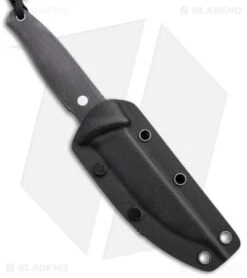 CIVIVI Terzuola Tamashii Fixed Blade Knife Dark Green Micarta (4.07" Black SW) -Civivi Knives Shop CIVIVI Terzuola Tamashii Fixed Blade Dark Green Micarta Black SW BHQ 141473 jr sheath 2